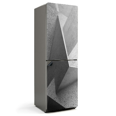 Magnet na ledničku 3D geometrie v abstraktním stylu