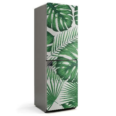 Magnet na ledničku Tropická listová mozaika