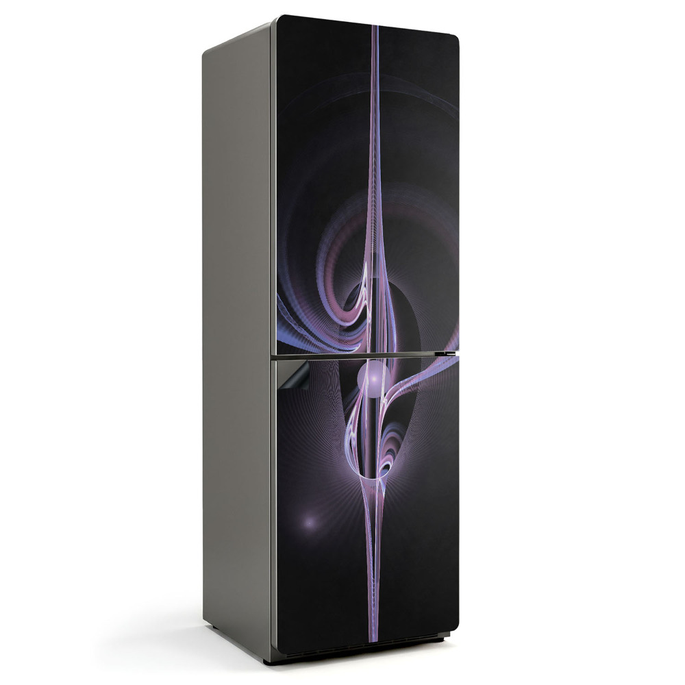 Magnet na ledničku Abstraktní styl vln