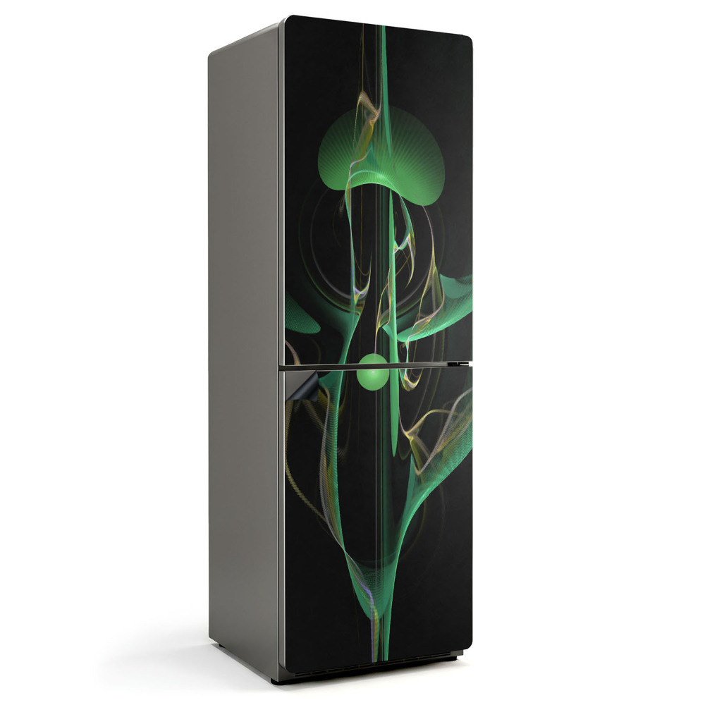 Magnet na ledničku Vlny v abstraktním stylu