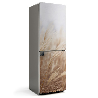 Magnet na ledničku Žluté stébla trávy