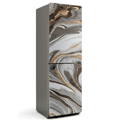 Magnet na ledničku Tekuté vlny v abstraktním stylu