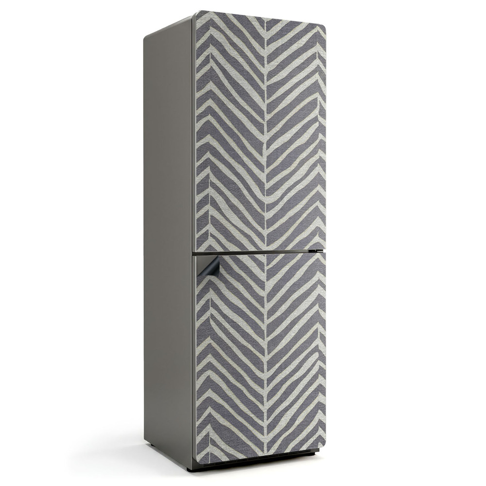 Magnet na ledničku Cikcakové a lineární motivy