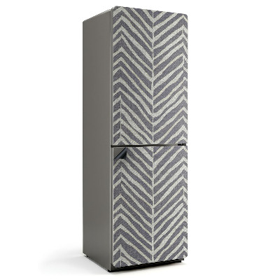 Magnet na ledničku Cikcakové a lineární motivy