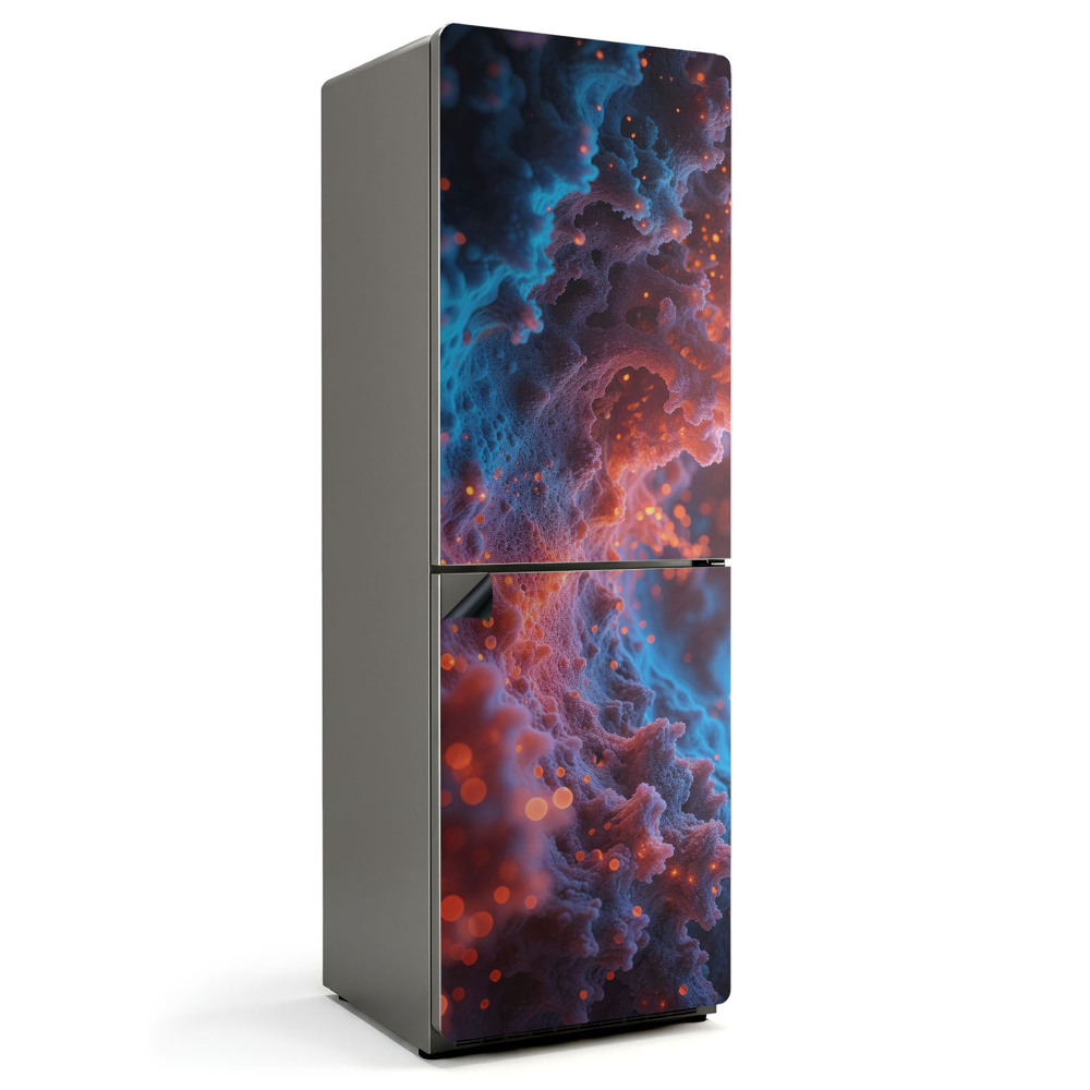 Magnet na ledničku Dynamický energetický vlnový vzor