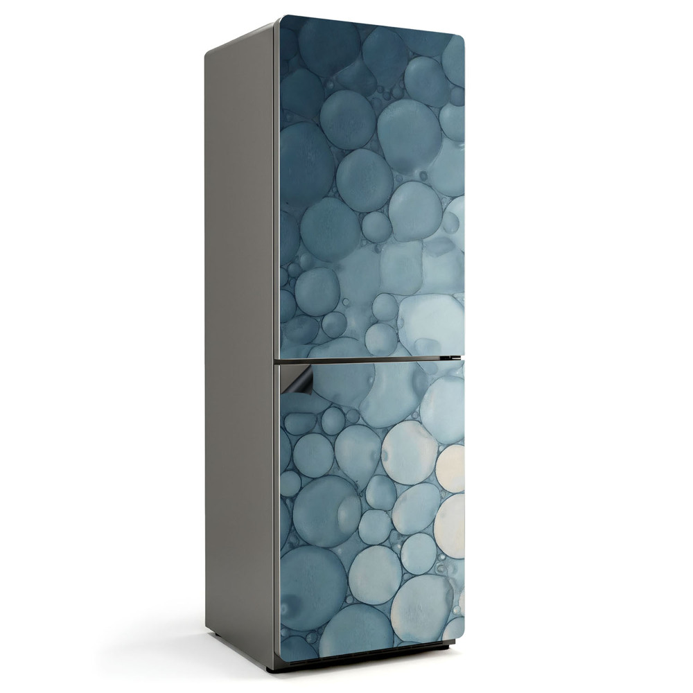 Magnet na ledničku Abstraktní motivy bublin