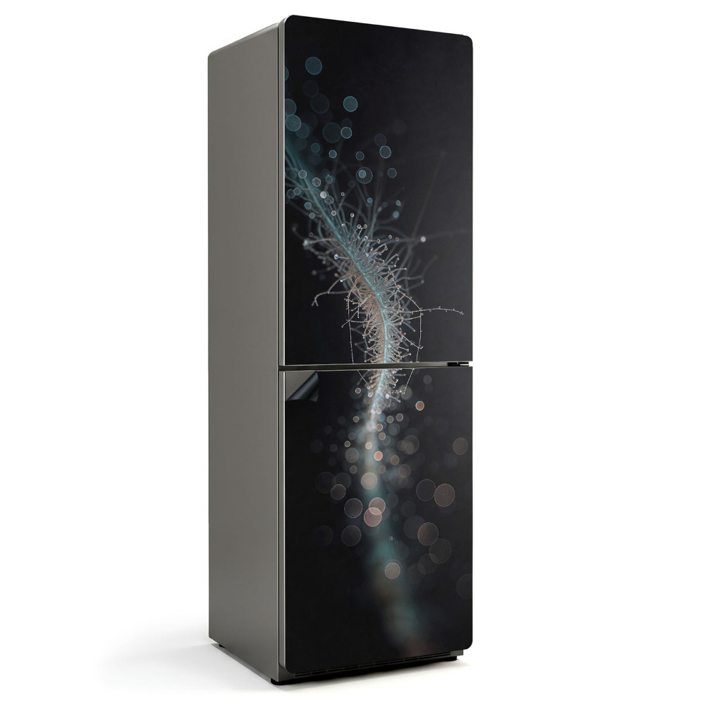 Magnet na ledničku Abstraktní motiv bublin