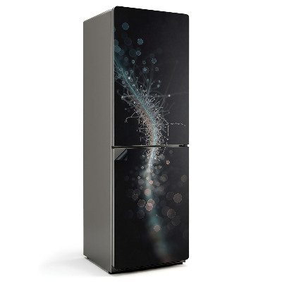 Magnet na ledničku Abstraktní motiv bublin