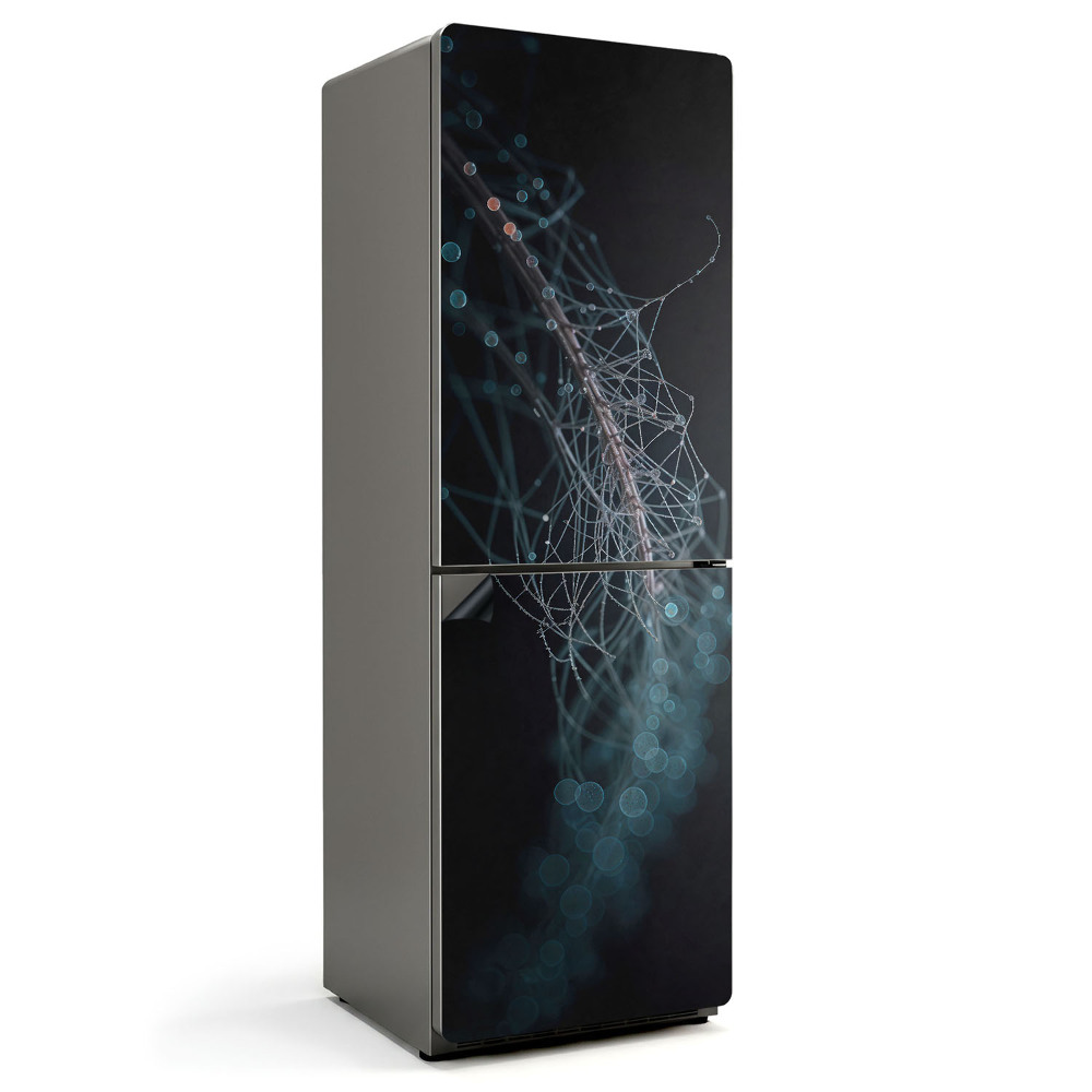 Magnet na ledničku Abstraktní tvary a bubliny