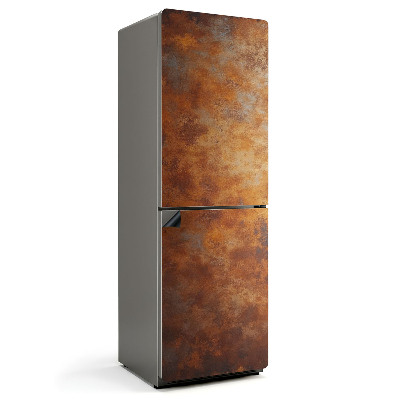 Magnet na ledničku Kovový vzor s rzí