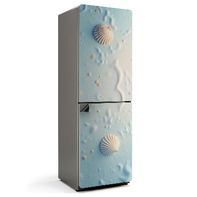 Magnet na ledničku Krása mušlí na písčitém povrchu