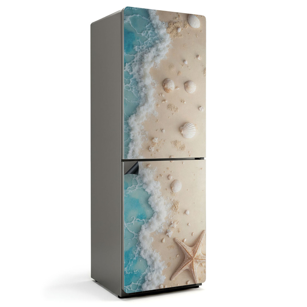 Magnet na ledničku Plážové mušle a vlny