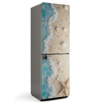 Magnet na ledničku Plážové mušle a vlny