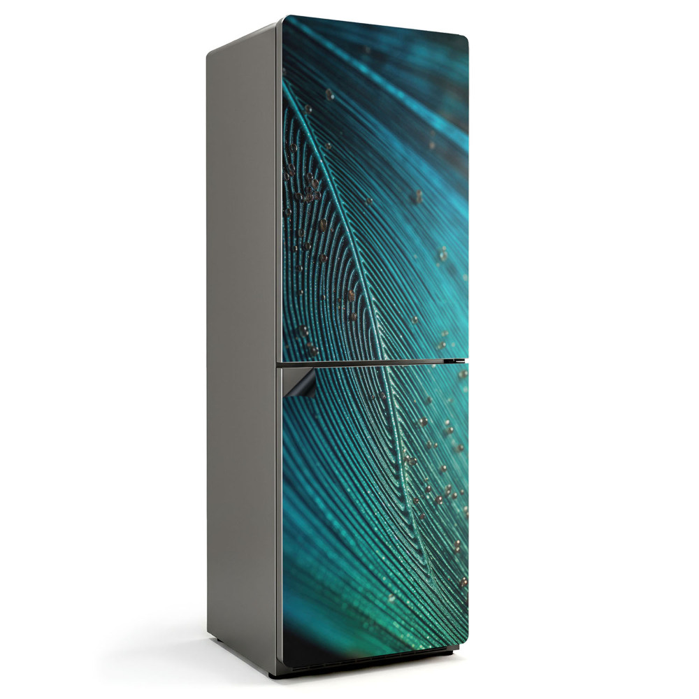 Magnet na ledničku Složitý motiv peří