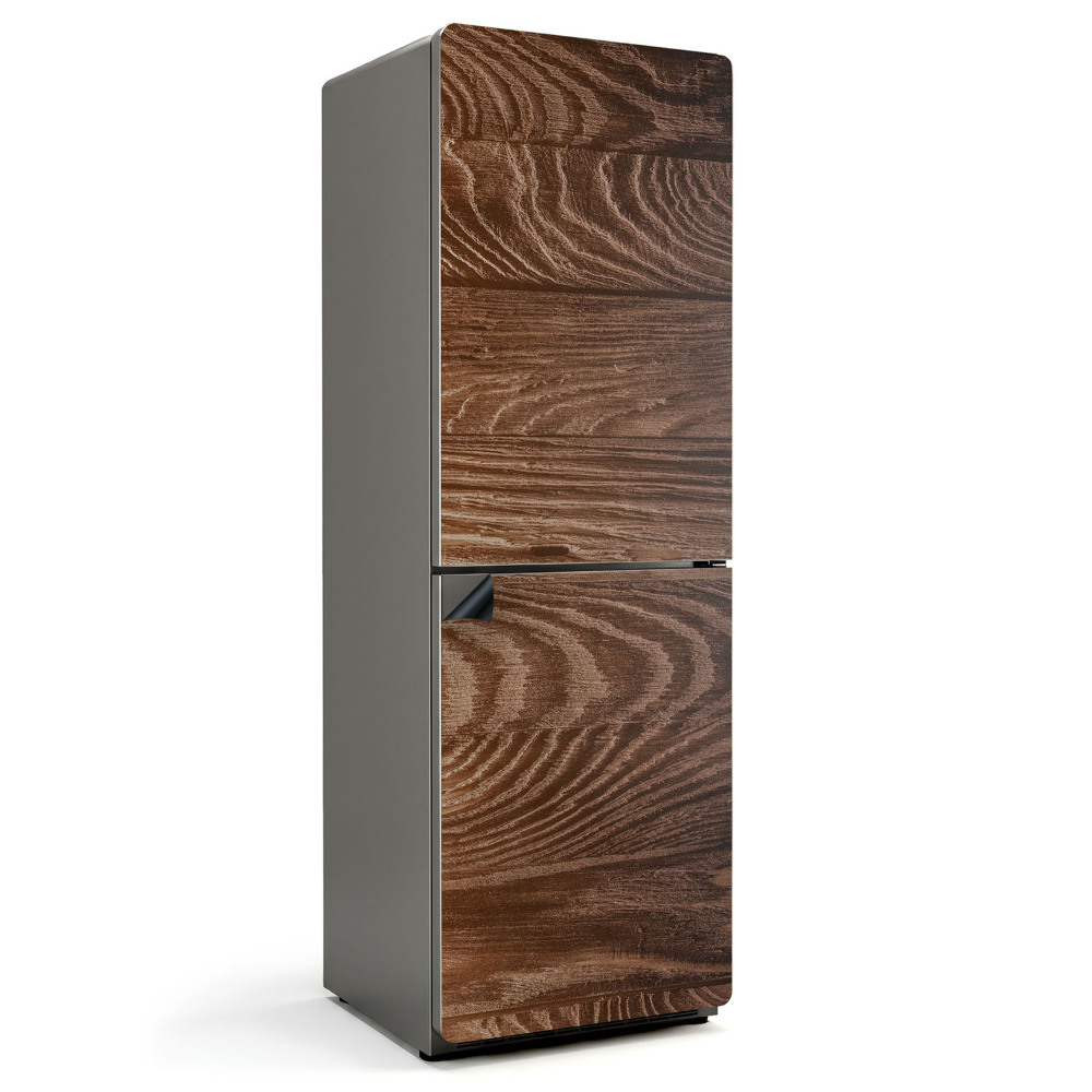 Magnet na ledničku Textura dřeva s vlnitým vzorem