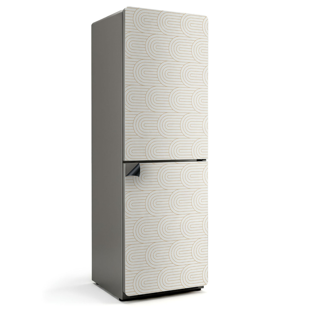 Magnet na ledničku Vzor vln a čar v harmonii