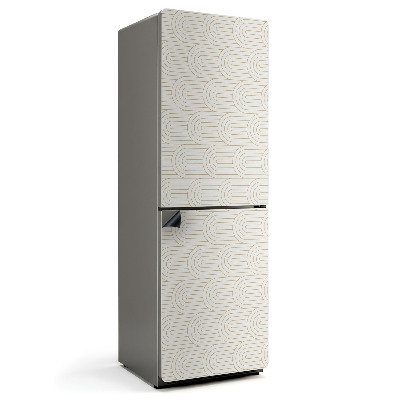 Magnet na ledničku Vzor vln a čar v harmonii