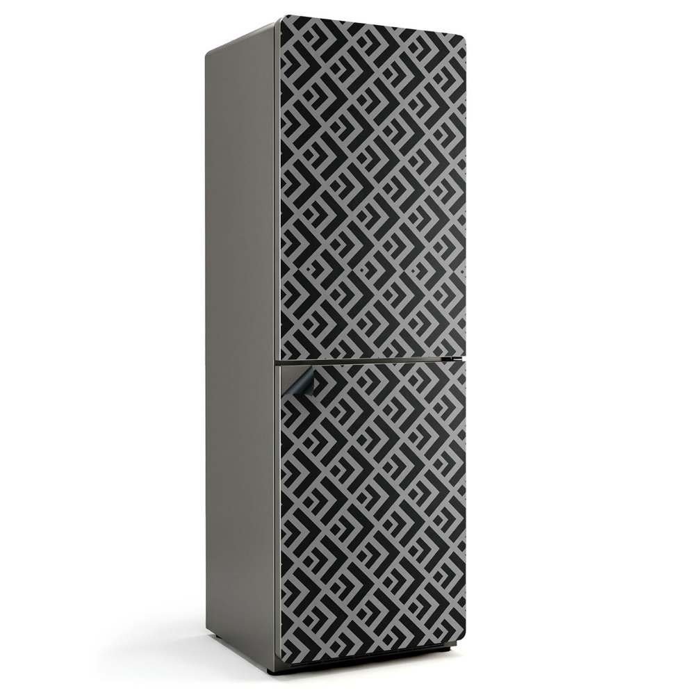 Magnet na ledničku Geometrický styl kosočtvercového vzoru