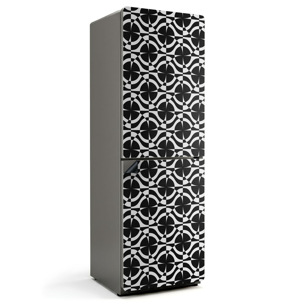 Magnet na ledničku Abstraktní motiv s kruhy