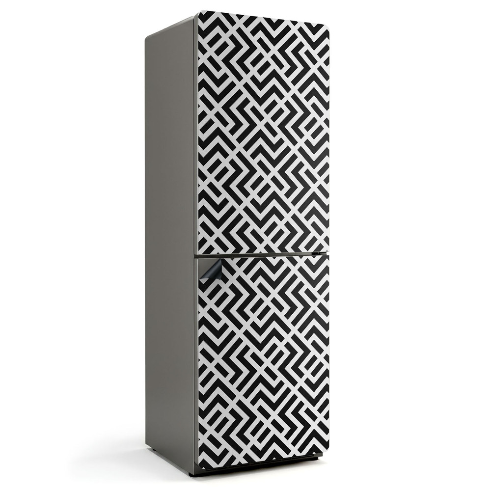 Magnet na ledničku Moderní vzor geometrických tvarů