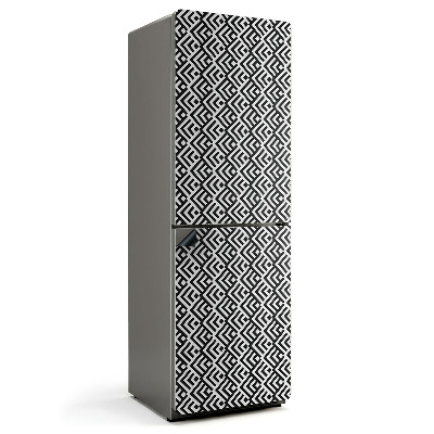 Magnet na ledničku Cikcakové tvary v geometrickém stylu