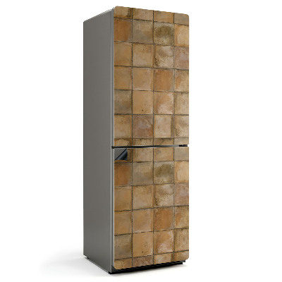 Magnet na ledničku Zemité dlaždicové tóny