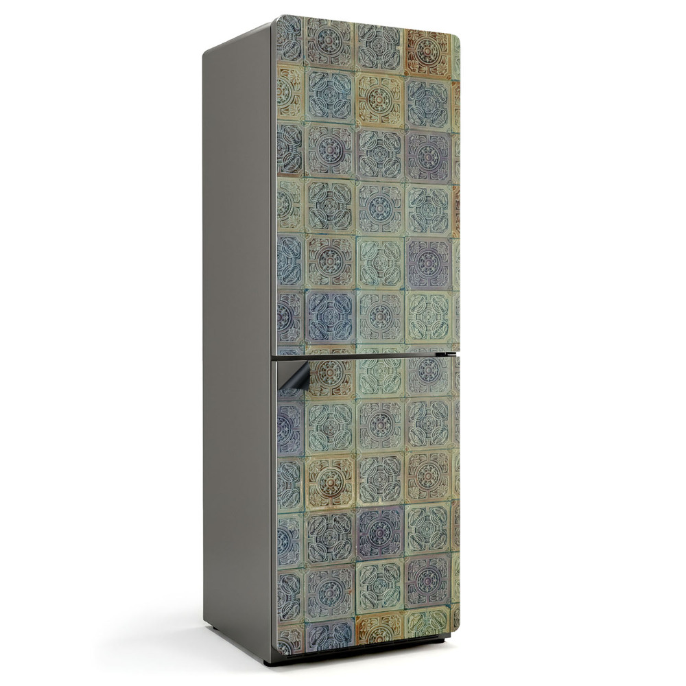 Magnet na ledničku Mozaikový vzor s bohatými ornamenty