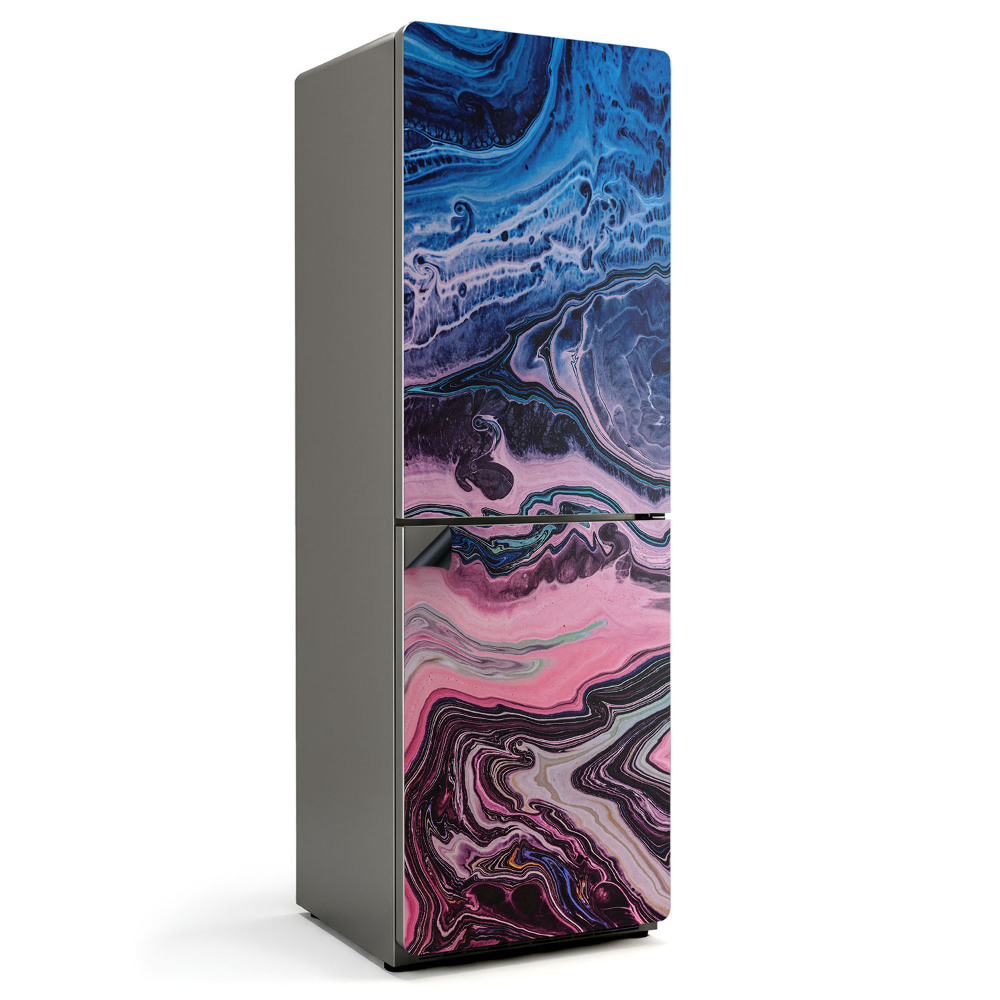 Magnet na ledničku Dynamické vlny v abstraktním tanci