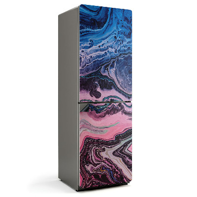 Magnet na ledničku Dynamické vlny v abstraktním tanci