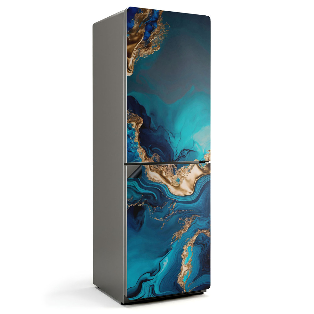 Magnet na ledničku Abstraktní tvary a vlny