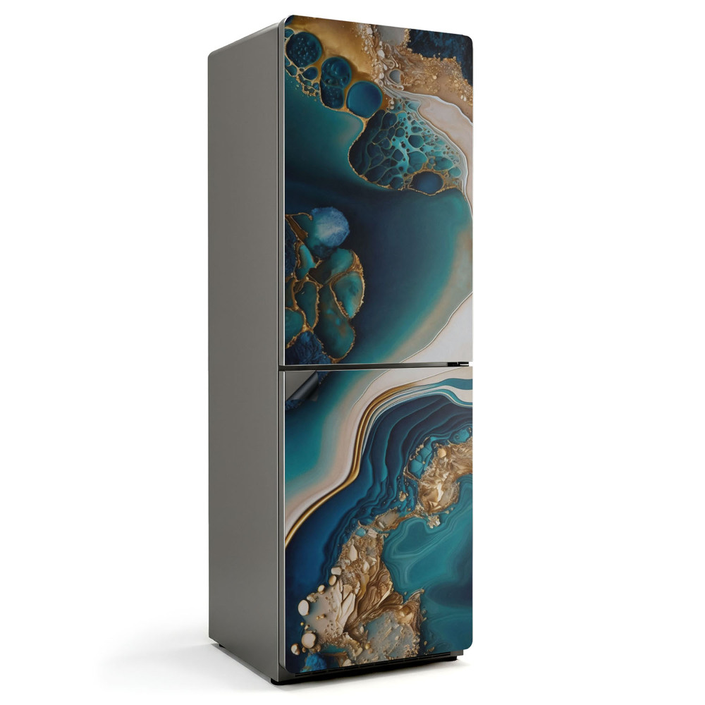 Magnet na ledničku Abstraktní tvary a vlny