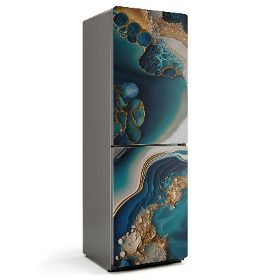 Magnet na ledničku Abstraktní tvary a vlny