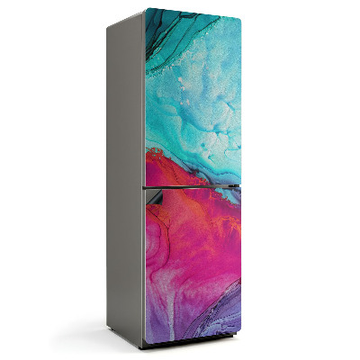 Magnet na ledničku Abstraktní tekutý motiv