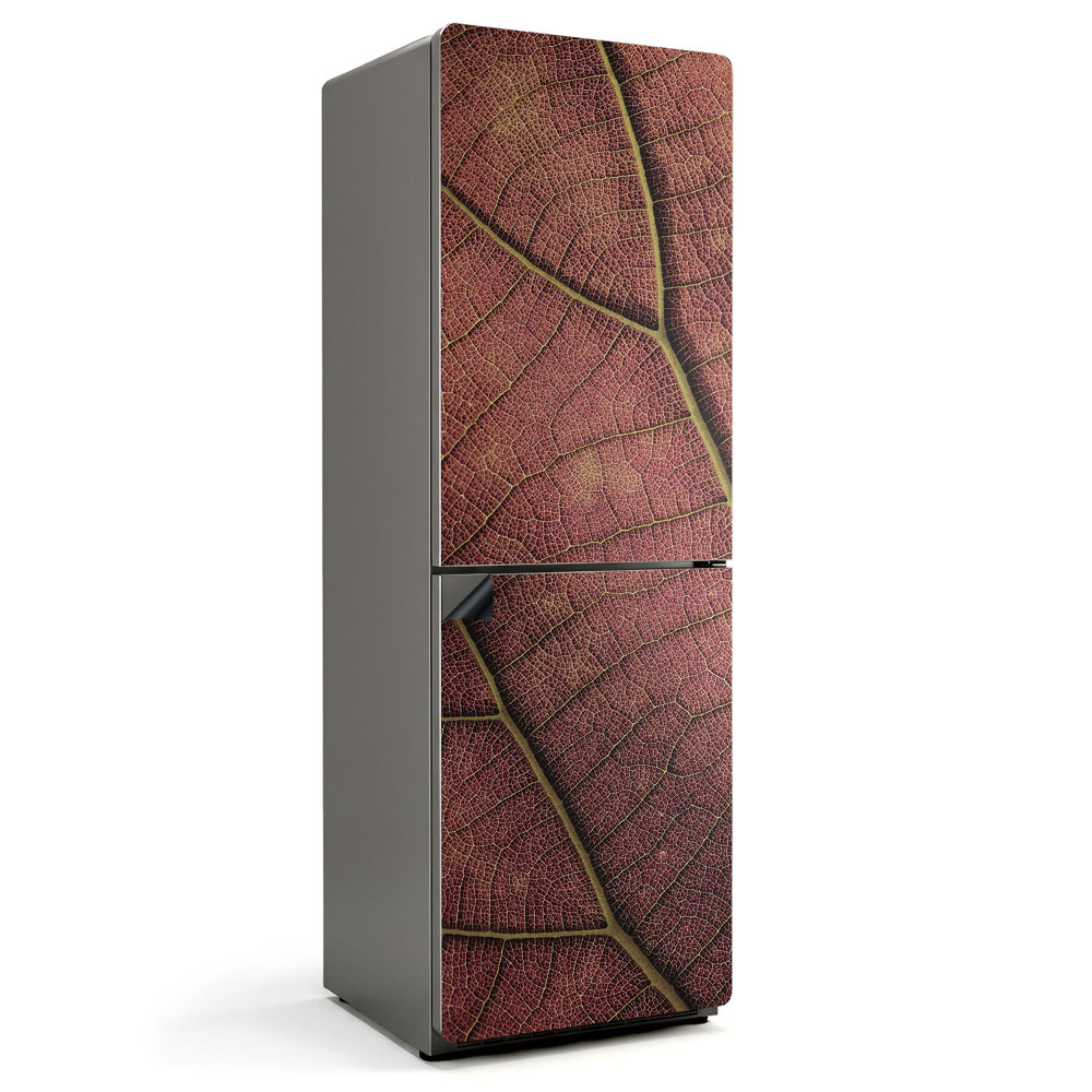 Magnet na ledničku Listová struktura s detaily