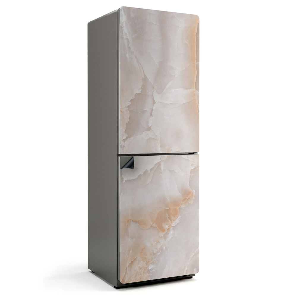 Magnet na ledničku Mramorový motiv v přírodním stylu