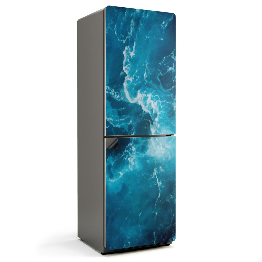 Magnet na ledničku Pohybující se oceánské vlny