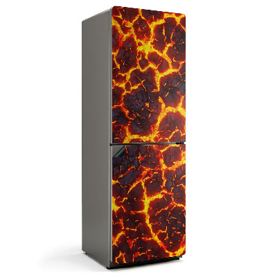 Magnet na ledničku Pohybující se lávové vzory