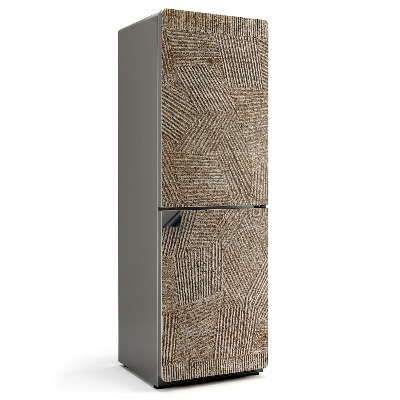 Magnet na ledničku Geometrické motivy ve struktuře