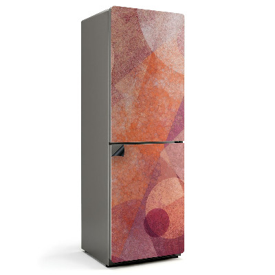 Magnet na ledničku Abstraktní kruhy v moderním stylu