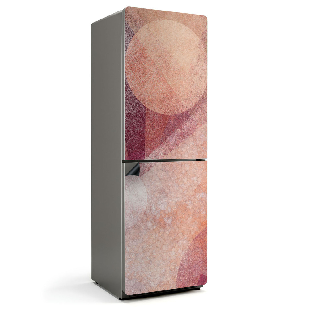 Magnet na ledničku Abstraktní motiv s kruhy