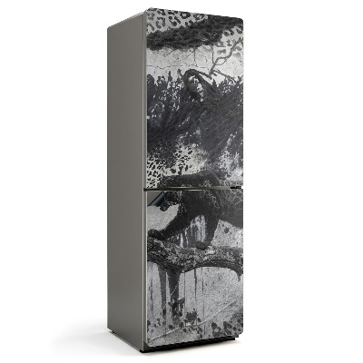 Magnet na ledničku Panter mezi listy