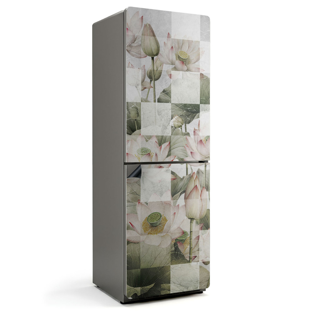 Magnet na ledničku Květinové šachy s liliemi