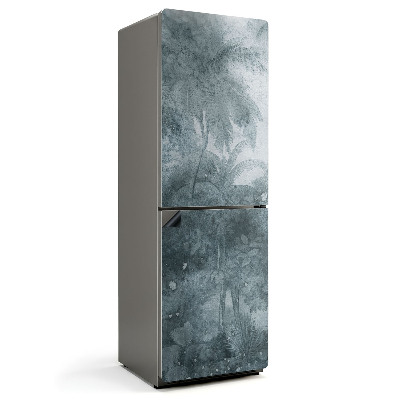 Magnet na ledničku Tropické palmy v oblacích