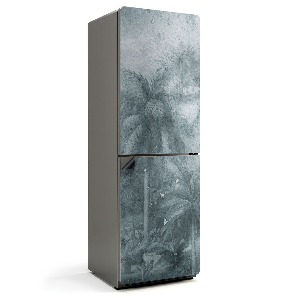 Magnet na ledničku Tropická krajina s palmami