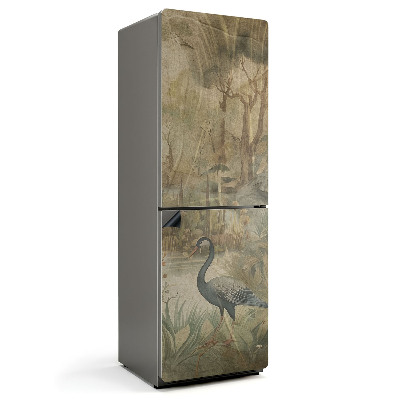 Magnet na ledničku Ptačí motiv v divokém prostředí