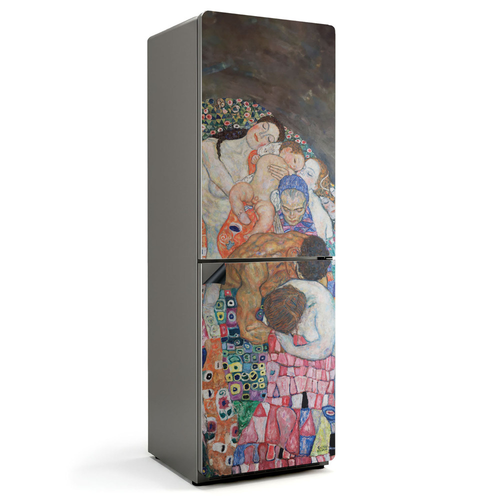 Magnet na ledničku Smrt a život Gustav Klimt