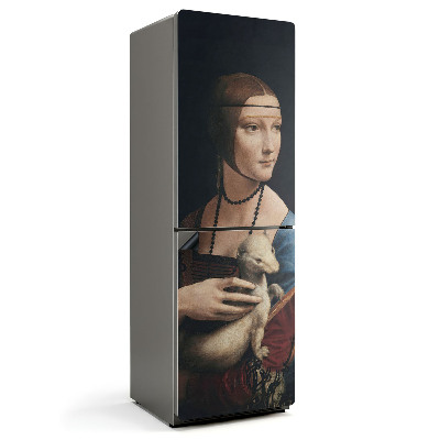 Magnet na ledničku Dáma s hranostajem od Leonarda da Vinciho