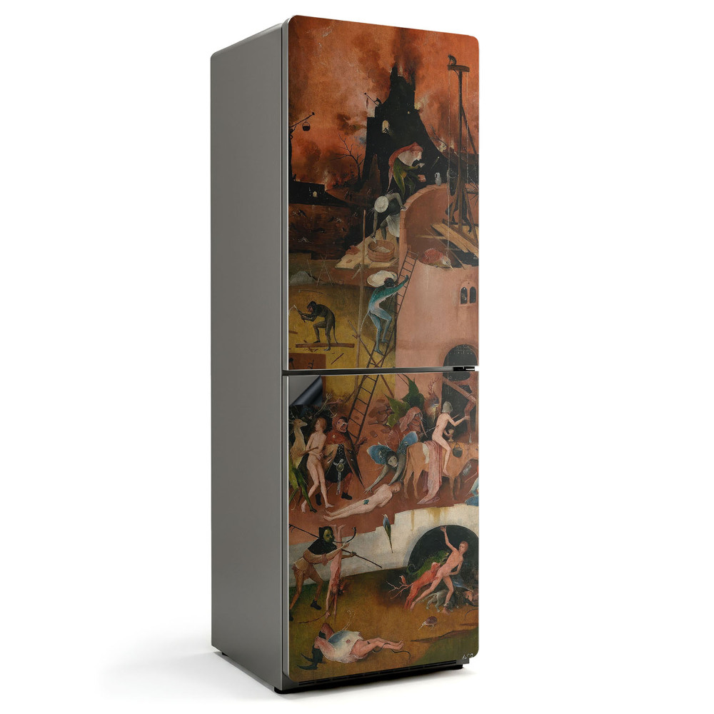 Magnet na ledničku Bosch Hieronymus Pekelné téma