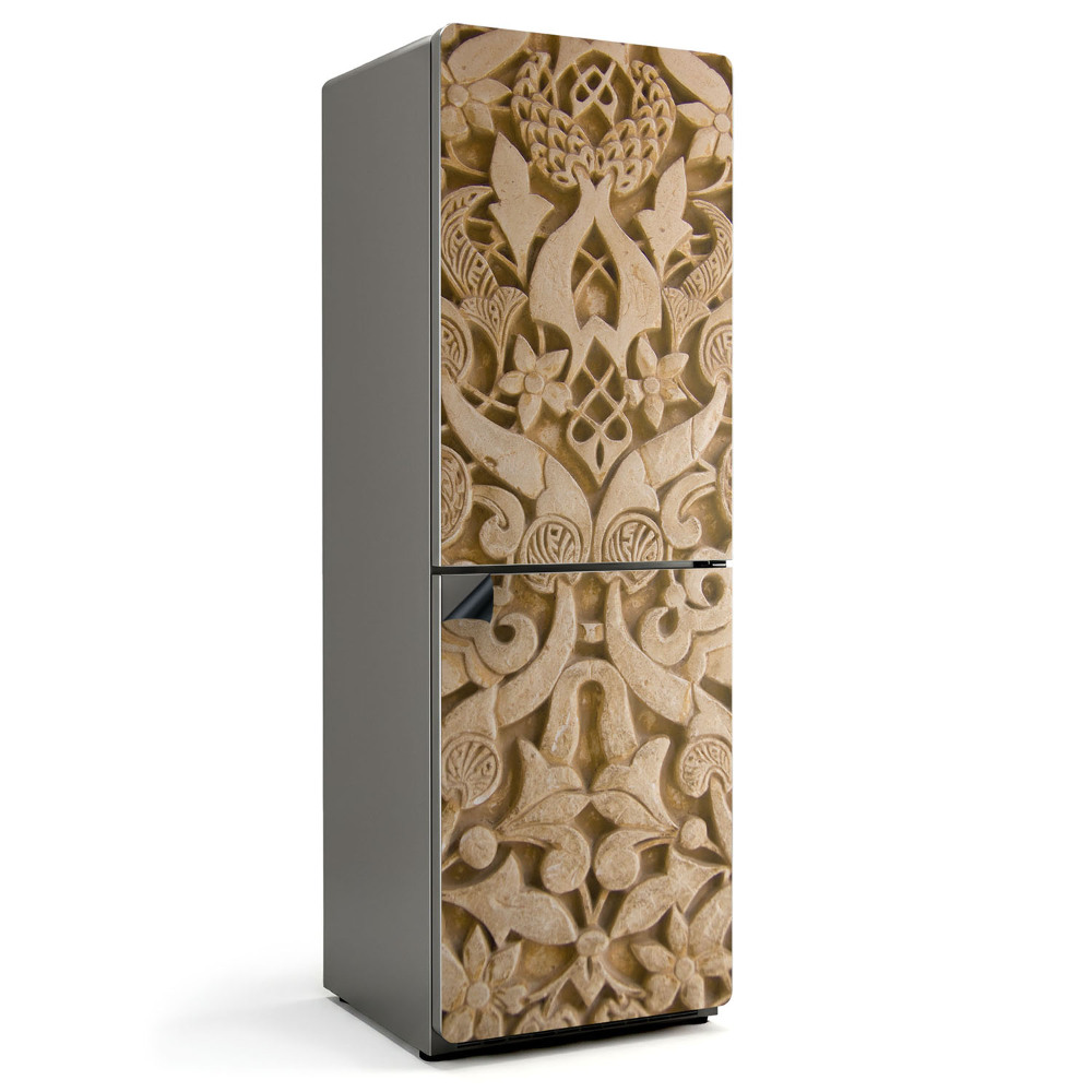 Magnet na ledničku Rostlinné ornamenty v harmonickém vzoru