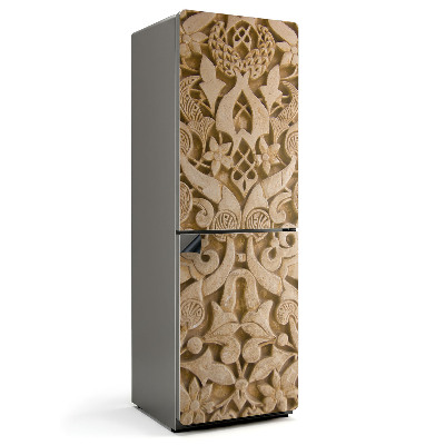 Magnet na ledničku Rostlinné ornamenty v harmonickém vzoru